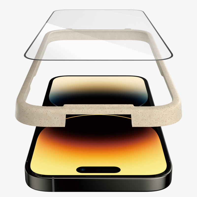 PanzerGlass | Ekrāna aizsargs | Apple | iPhone 14 Pro | Stikls | Caurspīdīgs | Ultra-Wide Fit; Viegla uzstādīšana; Pretpirkstu nospiedumu pārklājums