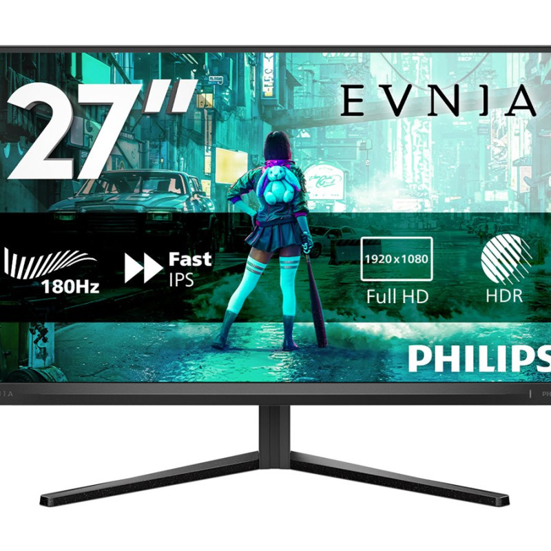 Philips | 27M2N3200A/00 | 27 " | IPS | 16:9 | 180 Hz | 4 ms | 1920 x 1080 pixels | 300 cd/m² | HDMI ports quantity 2