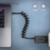 AXAGON | Twister Cable, 0.6 m | BUCM-CM10TB | USB Type C to USB Type C