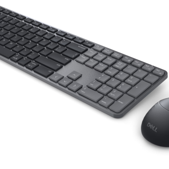 Dell Pro 7 Slim klaviatūra un pele | KM726 | Klaviatūras un peles komplekts | Bezvadu | Pele iekļauta | Krievu | Bluetooth | Melna