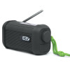 Muse | Pārnēsājams saules radio ar rokturi un lukturi | MH-08 MB | AUX in | Bluetooth | FM radio