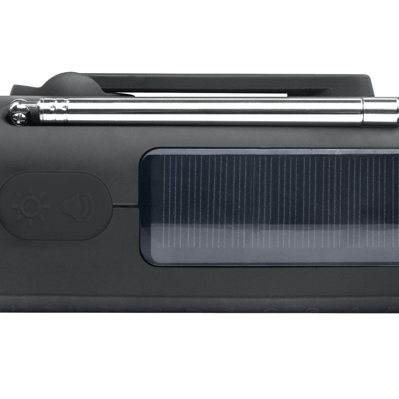 Muse | Pārnēsājams saules radio ar rokturi un lukturi | MH-08 MB | AUX in | Bluetooth | FM radio