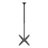 Neomounts Ceiling mount | FPMA-C340BLACK monitoru/TV stiprinājums pie griestiem | Regulējams augstums, rotācija, slīpums, grozīšana | 32–75 