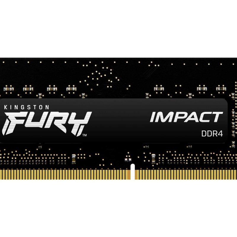Kingston | Fury Impact | 32 GB | DDR4 | 3200 MHz | Klēpjdators | Reģistrēta: Nē | ECC: Nē