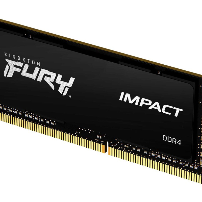 Kingston | Fury Impact | 32 GB | DDR4 | 3200 MHz | Klēpjdators | Reģistrēta: Nē | ECC: Nē