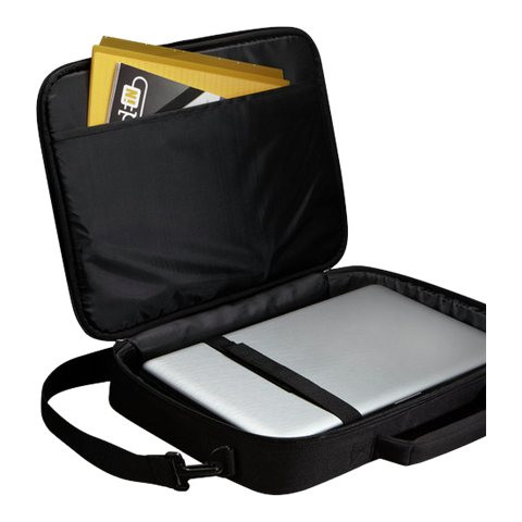 Case Logic | VNCI215 | Fits up to size 15.6 " | Messenger - Briefcase | Shoulder strap | Black