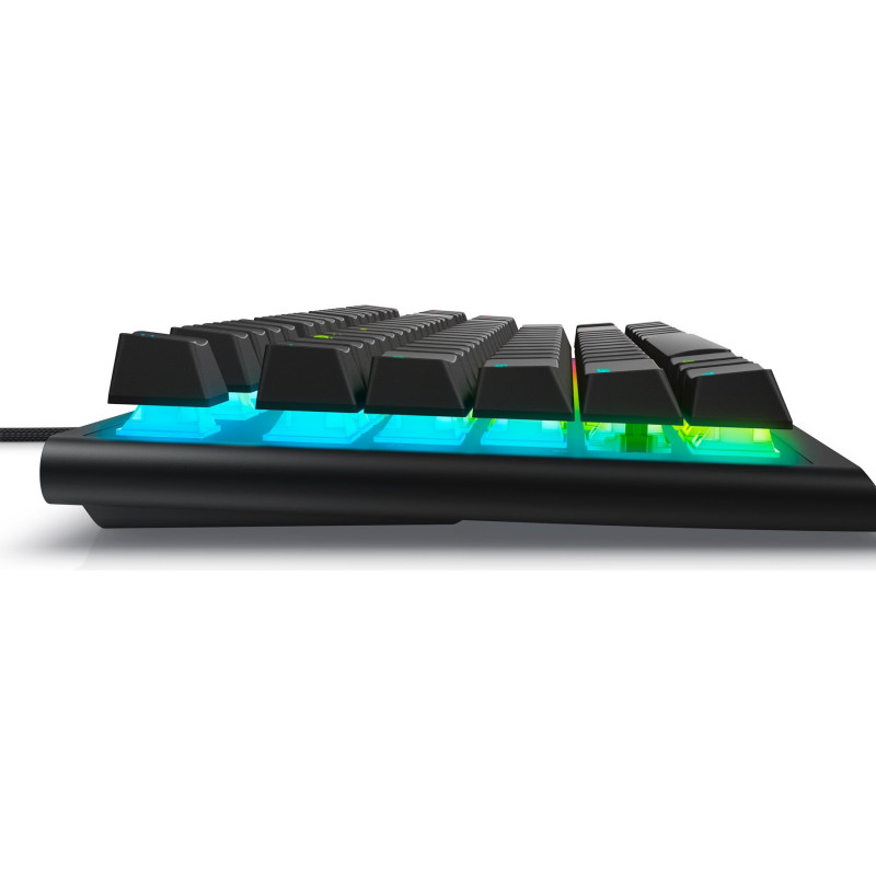 Dell Alienware Tenkeyless AW420K | Gaming Keyboard | Wired | EN | CHERRY MX Red | Dark Side of the Moon