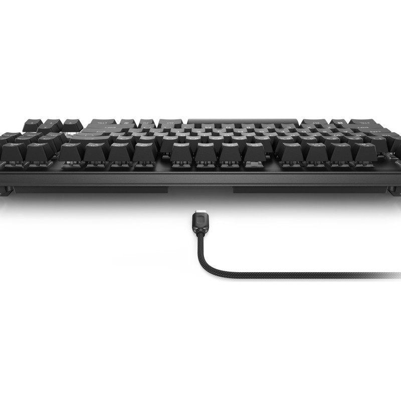 Dell Alienware Tenkeyless AW420K | Gaming Keyboard | Wired | EN | CHERRY MX Red | Dark Side of the Moon
