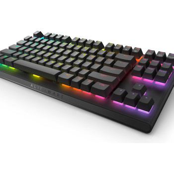 Dell Alienware Tenkeyless AW420K | Spēļu tastatūra | Vadu | EN | CHERRY MX Red | Dark Side of the Moon