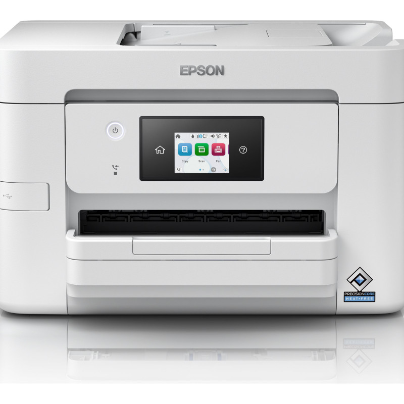 Epson | Daudzfunkcionāls printeris | WorkForce Pro WF-M4619DWF | Tintes printeris | Melnbalts | 4‑1 | A4 | Wi‑Fi | Balts