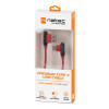 Natec Prati, Leņķa USB Type C uz Type A kabelis 1 m, Sarkans | Natec | Angled USB Type C to USB Type A | Prati | USB Type C | USB Type-A