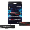 Samsung | 990 PRO with Heatsink | 2000 GB | SSD form factor M.2 2280 | Solid-state drive interface M.2 NVMe | Read speed 7450 MB/s | Write speed 6900 MB/s