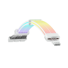 Gamemax | 12VHPWR CABLE-WH | Moduļu kabelis