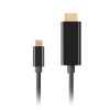 Lanberg USB-C to HDMI Cable, 1.8 m 4K/60Hz, Black | Lanberg | USB-C to HDMI Cable | CA-CMHD-10CU-0018-BK | Black | 1.8 m