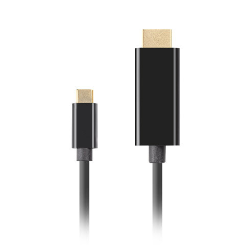 Lanberg USB-C to HDMI Cable, 1.8 m 4K/60Hz, Black | Lanberg | USB-C to HDMI Cable | CA-CMHD-10CU-0018-BK | Black | 1.8 m