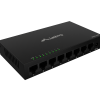 Lanberg Switch 8x1GB/s Unmanagment Gigabit Ethernet Desktop 12V metal case | DSM1-1008