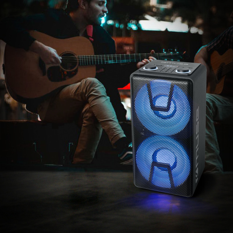 Muse | Party Box Speaker | M-1805 DJ | 150 W | Bluetooth | Wireless connection | Black