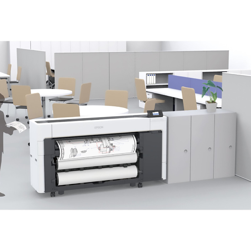 Epson SureColor SC-T5700D | Krāsa | Tintes | Printeris | Wi-Fi | Balts/Melns