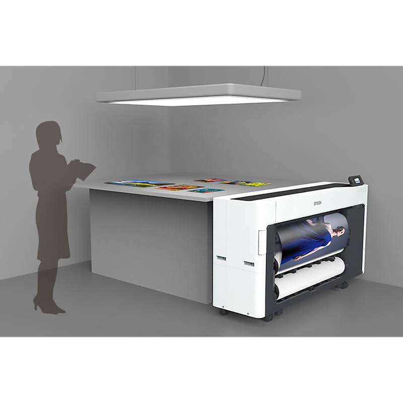 Epson SureColor SC-T5700D | Krāsa | Tintes | Printeris | Wi-Fi | Balts/Melns