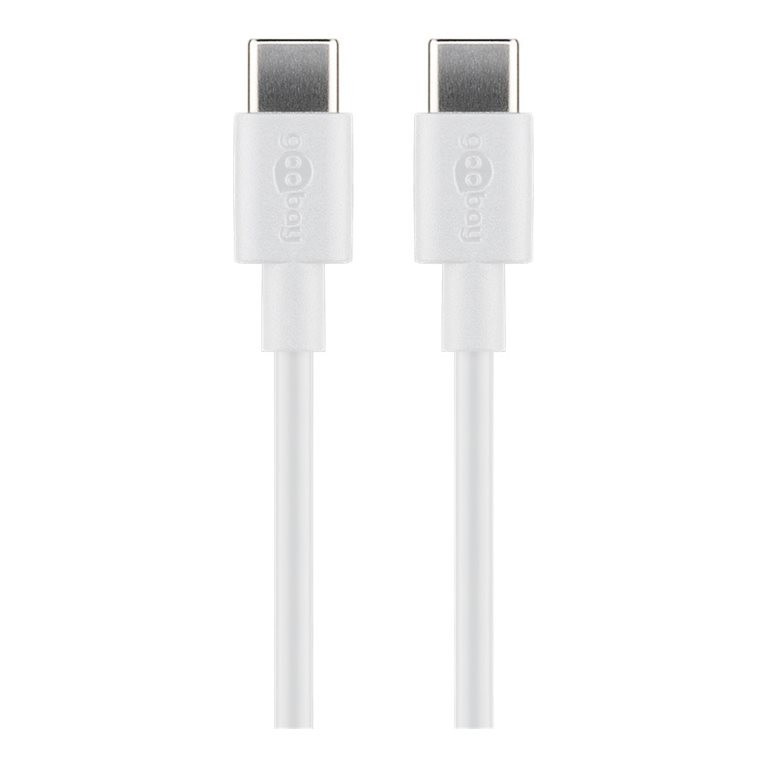 Goobay USB-C,Charging and Sync Cable, 2 m, white | Goobay