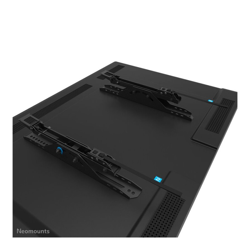 Neomounts Sienas stiprinājums | WL35-750BL14 Smagās tehnikas sienas stiprinājums | Regulējams augstums, noliekams | 32–75 ″ | Maksimālais svars (kapacitāte) 100 kg | Melns