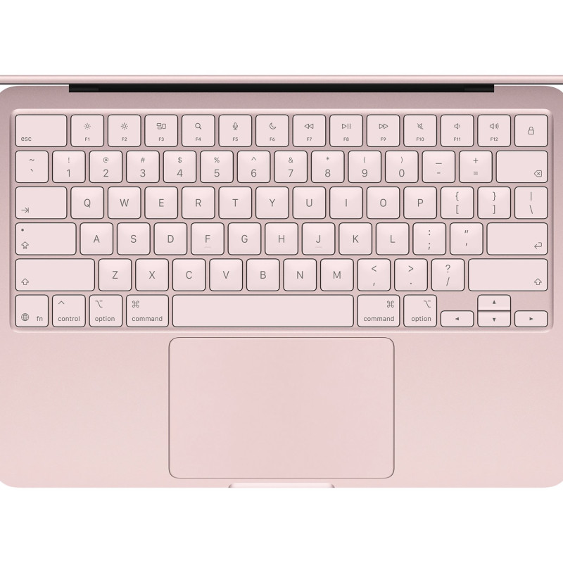 Apple MacBook Neo | Blush | 13 " | 2408 x 1506 pixels | Apple A18 Pro | 8 GB | Solid-state drive capacity 256 GB | Apple A18 chip 6-core CPU/5-core GPU | macOS | 802.11ax | Bluetooth version 6 | Keyboard language International English