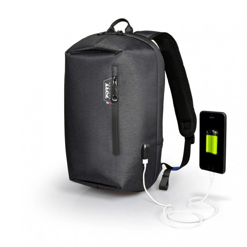 PORT DESIGNS | Laptop Backpack | SAN FRANCISCO | Backpack | Shoulder strap | Grey
