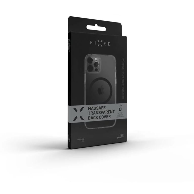 Fixed | MagPurity | Aizmugures vāciņš | Apple | iPhone 15 | TPU | Caurspīdīgs