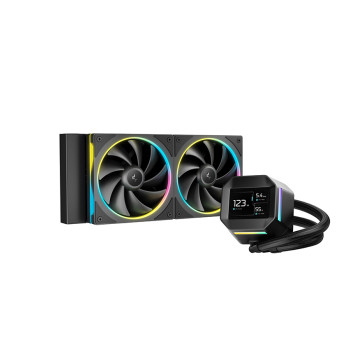Deepcool šķidruma dzesētājs procesoram | LM240 | Melns | Intel, AMD