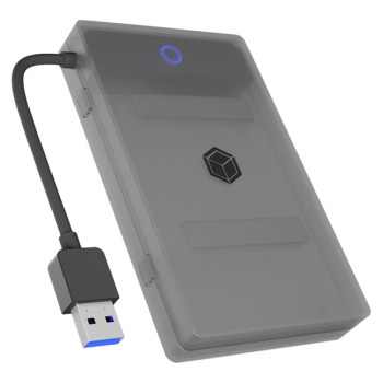 Raidsonic | Icy Box adapteris 1x HDD/SSD ar aizsargkorpus | IB-AC603b-U3 | SATA III | USB 3.0 Type-A | 2.5