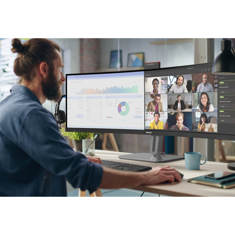 Philips | 49B2U6900CH/00 | 48.8 " | VA | 32:9 | 75 Hz | 4 ms | 5120 x 1440 pixels | 450 cd/m² | HDMI ports quantity 2