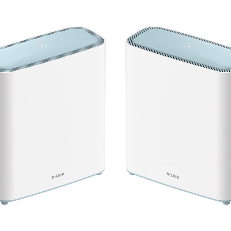 D-Link | EAGLE PRO AI AX3200 Mesh System | M32-2 (2-pack) | 802.11ax | 2402+300 Mbit/s | 10/100/1000 Mbit/s | Ethernet LAN (RJ-45) ports 2 | Mesh Support Yes | MU-MiMO Yes | No mobile broadband | Antenna type Embedded omni-directional antennas