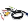 Aten | 3M USB KVM Cable with 3 in 1 SPHD and Audio | 2L-5303U
