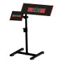 Floor stand | Height | NLR-A012 Free Standing Keyboard and Mouse Stand | Black