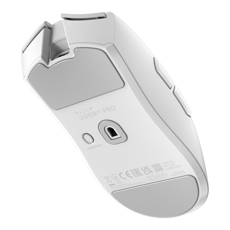 Razer | Gaming Mouse | Viper V3 Pro | Wireless/Wired | White