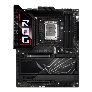 Asus ROG MAXIMUS Z890 HERO | Procesoru saime Intel | Procesora ligzda LGA1851 | DDR5 | Atbalstītie cietā diska interfeisi M.2, SATA | SATA savienotāju skaits 4