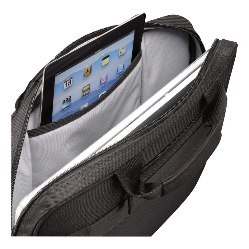 Case Logic | DLC115 | Fits up to size 15 " | Messenger - Briefcase | Shoulder strap | Black