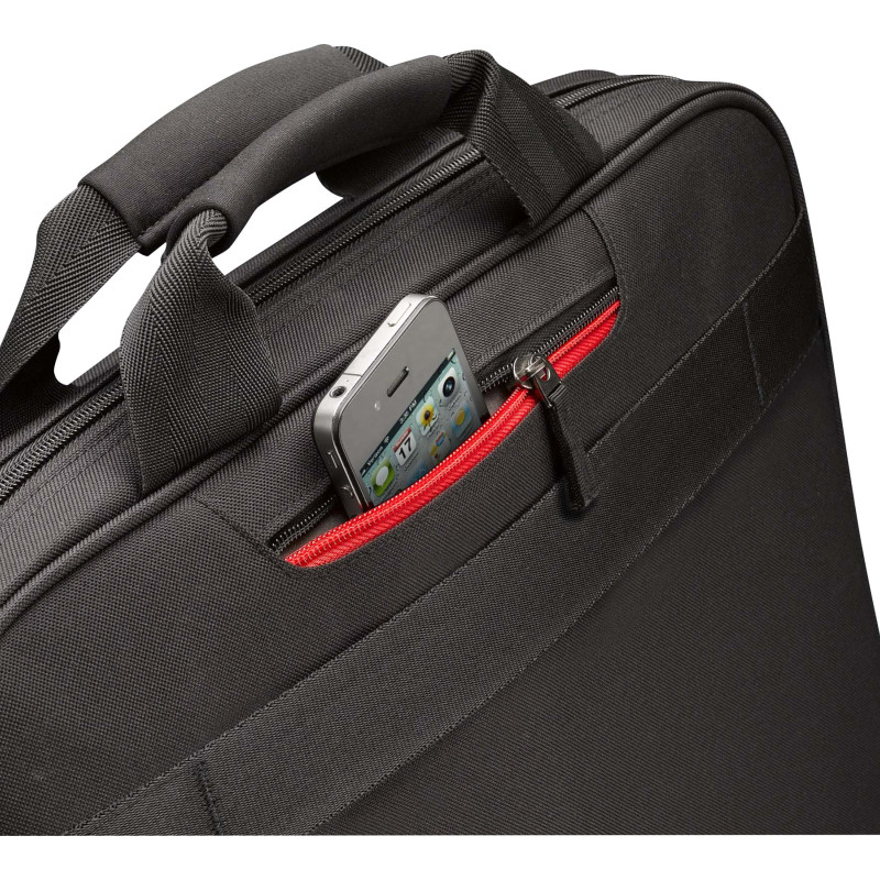 Case Logic | DLC115 | Fits up to size 15 " | Messenger - Briefcase | Shoulder strap | Black