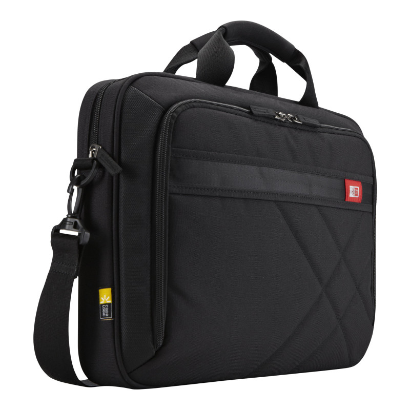 Case Logic | DLC115 | Fits up to size 15 " | Messenger - Briefcase | Shoulder strap | Black