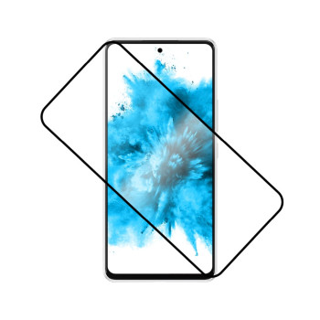 Fixed Screen Protector | Samsung | Galaxy A36 5G/A56 5G | Tempered Glass | Black | Full Cover 2.5D