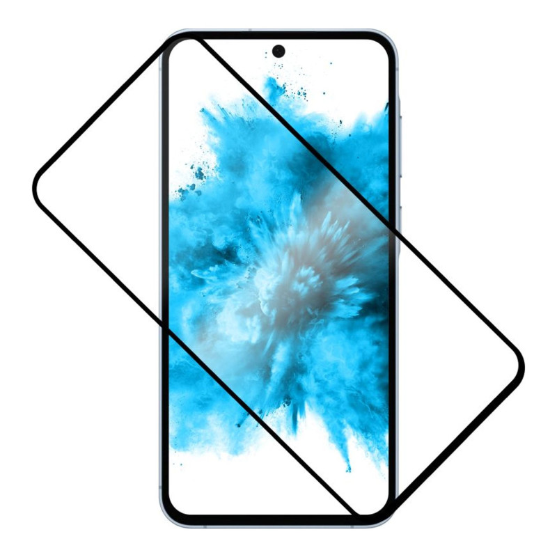 Fixed Screen Protector | Samsung | Galaxy A36 5G/A56 5G | Tempered Glass | Black | Full Cover 2.5D