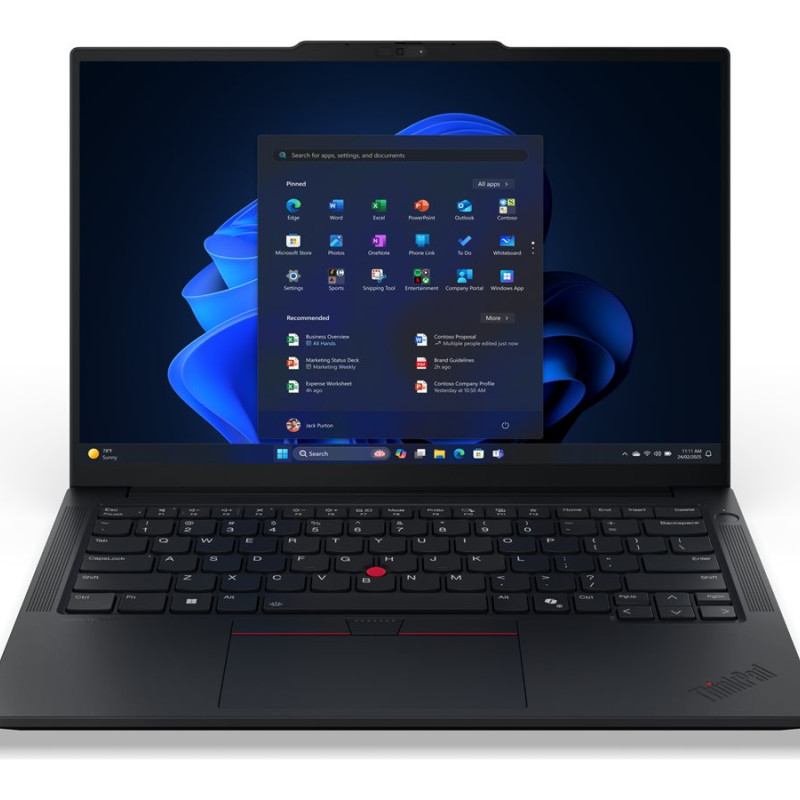 Lenovo ThinkPad E14 G7 Intel | Black | 14 " | IPS | WUXGA | 1920 x 1200 pixels | Anti-glare | Intel Core Ultra 5 | 226V | 16 GB | Soldered LPDDR5x | Solid-state drive capacity 512 GB | Intel Arc Graphics 130V | Windows 11 Pro | 802.11ax | Bluetooth version 5.3 | Keyboard language English | Keyboard backlit