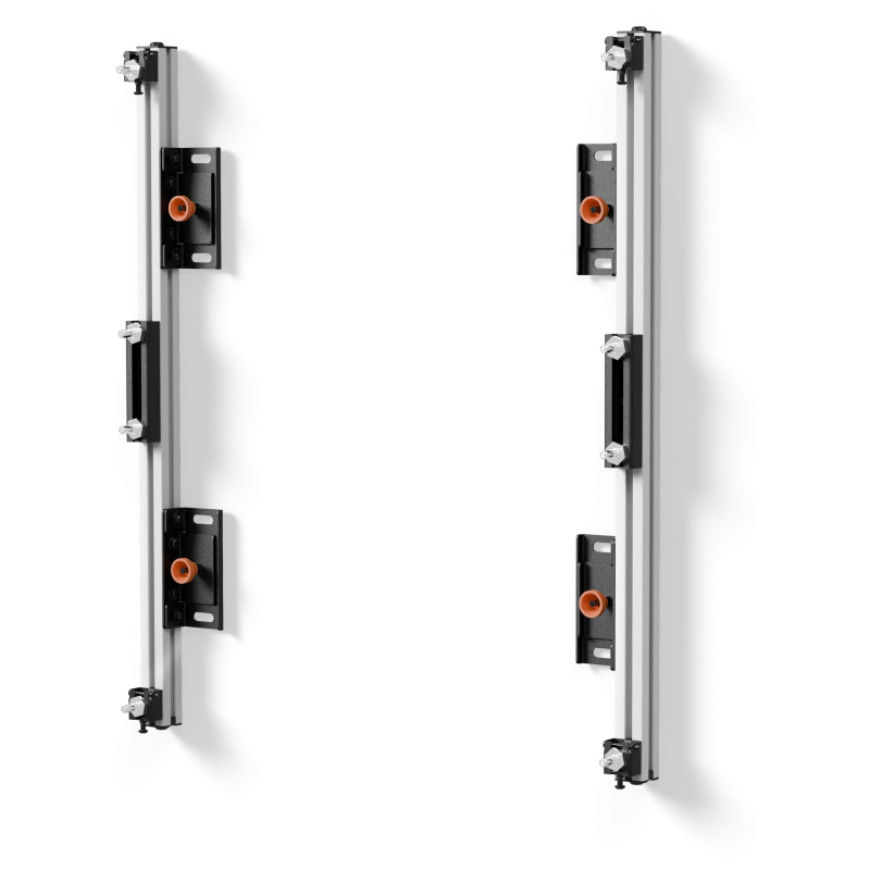 EDBAK ULS2337 UniversalLED sistēma 2 skapjiem 600 x 337.5 | Melna