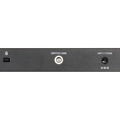 D-Link | 8 portu Gigabit PoE viedais pārvaldāms slēdzis | DGS-1100-08PV2 | Web pārvaldāms | Desktop | Barošanas avots: ārējs