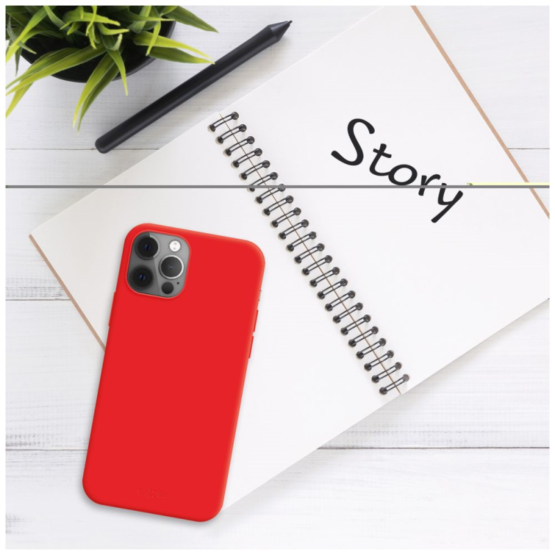 Fixed Story | Aizmugures vāciņš | Samsung | Galaxy A16 4G/5G | Gumija | Sarkans