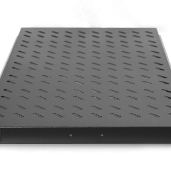 Digitus izvelkams plaukts 483 mm skapjiem | DN-19 TRAY-2-1000SW | Melns