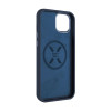Fixed MagFlow | Back cover | Apple | iPhone 16 Plus | Liquid silicon | Blue
