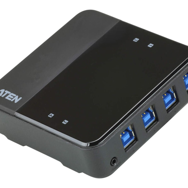 Aten | 4x4 USB 3.1 Gen1 perifērijas koplietošanas slēdzis | US3344