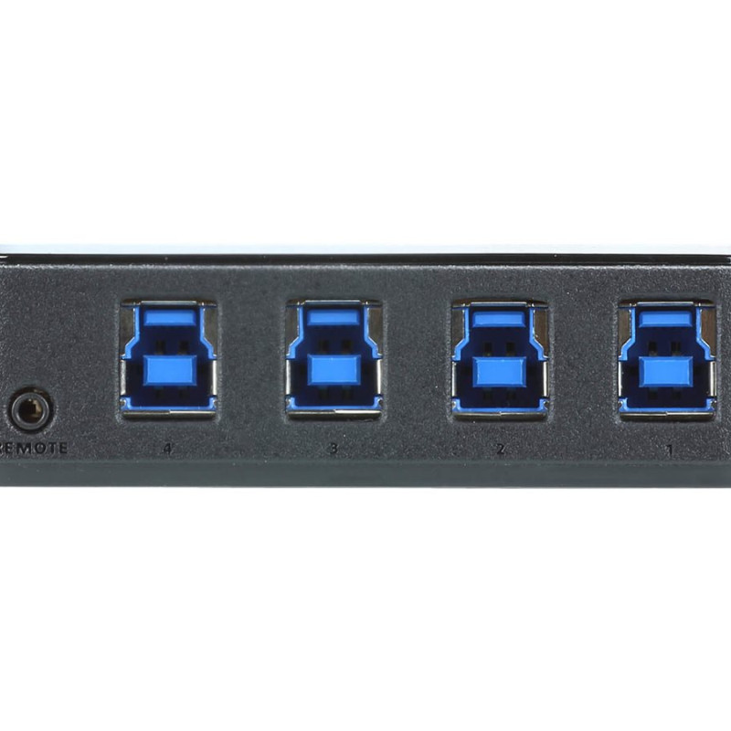 Aten | 4x4 USB 3.1 Gen1 perifērijas koplietošanas slēdzis | US3344