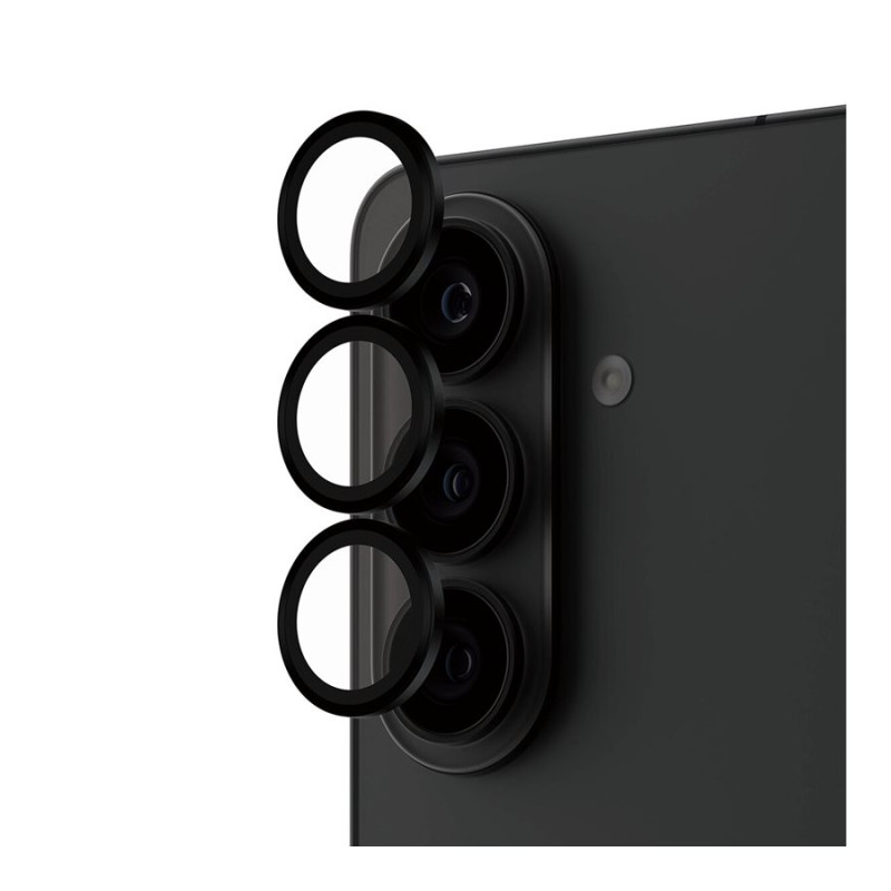 PanzerGlass Hoops kameras lēcas aizsargs melns Samsung New Galaxy S26 | S26 Plus | PanzerGlass